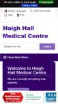 Mobile Screenshot of haighhallmedicalpractice.co.uk